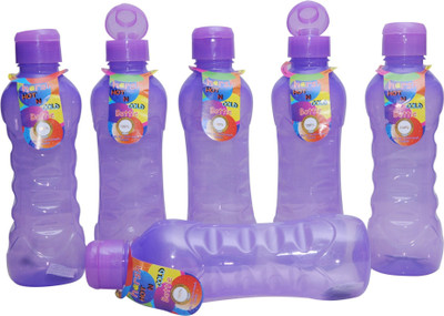 HARSH PET Fridge Bottle- 365 Fliptop Violet 1000 ml Bottle(Pack of 6, Purple)