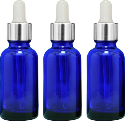 nsb herbals 30 ml Glass Bottle(Pack of 3, Blue)