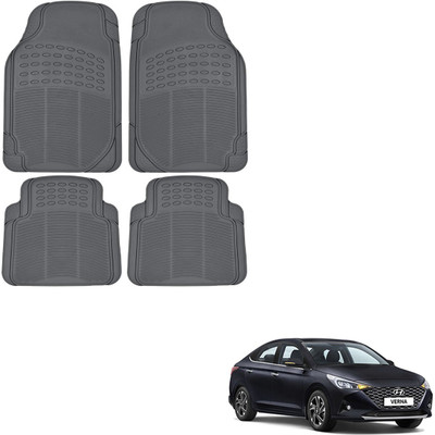 SEMAPHORE PVC Standard Mat For  Hyundai Verna(Grey)