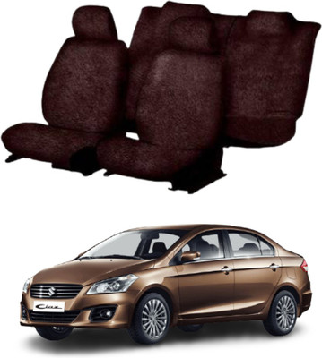 Chiefride Cotton Car Seat Cover For Maruti Ciaz(5 Seater, 2 Back Seat Head Rests)