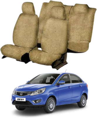Chiefride Cotton Car Seat Cover For Tata Zest(All Detachable Headrest, 5 Seater, 2 Back Seat Head Rests)