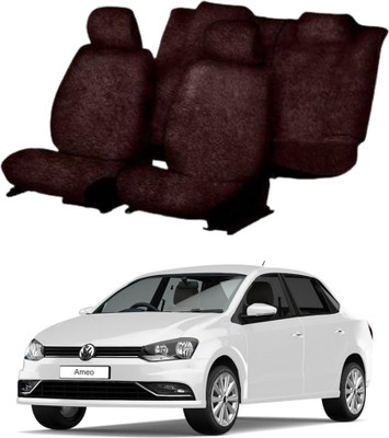 Chiefride Cotton Car Seat Cover For Volkswagen Ameo(All Detachable Headrest, 5 Seater, 2 Back Seat Head Rests)