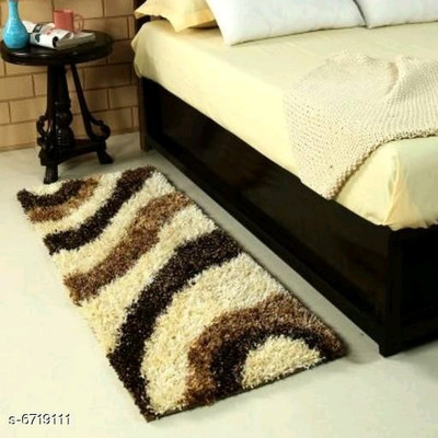 SPA Furnishing Brown Polyester Carpet(4 ft,  X 2 ft, Rectangle)