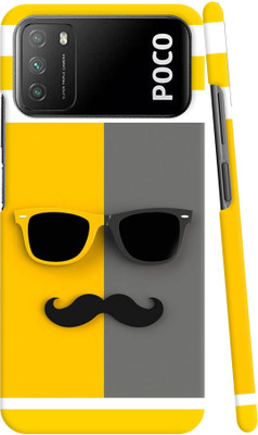 G4E-GIFT4EVER Back Cover for Xiaomi Poco M3(Multicolor, Pack of: 1)