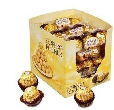 FERRERO ROCHER Imported Chocolates (16 x T3 Packs) Truffles  (600 g)