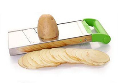 SiaaRam Potato Slicer For Plain Chips Premium Stainless steel Vegetable Slicer Potato Grater & Slicer(1 Potato Slicer) deal from flipkart SiaaRam Potato Slicer For Plain Chips Premium Stainless steel Vegetable Slicer Potato Grater & Slicer(1 Potato Slicer) deal from flipkart
