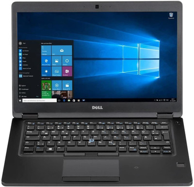 (Refurbished) Dell Latitude Core i5 7th Gen - (8 GB/256 GB SSD/Windows 10) E5480 Business Laptop(14.1 inch, Black)