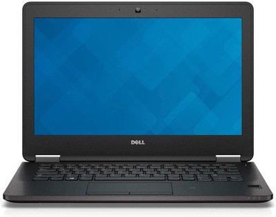 (Refurbished) Dell Latitude Core i5 6th Gen - (8 GB/128 GB SSD/Windows 10) E7270 Thin and Light Laptop(12.5 inch, Black)