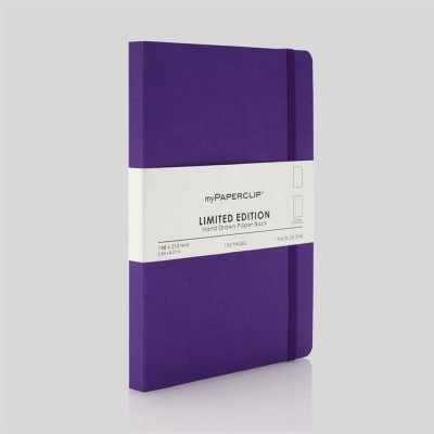 myPAPERCLIP Limited edition A5 A5 Notebook Plain 192 Pages(Amethyst)