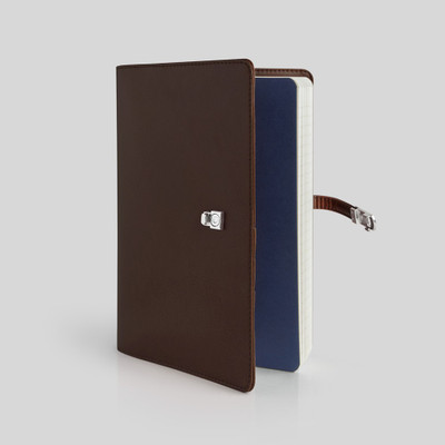 myPAPERCLIP Organizer - L1 A5 Organizer Ruled 96 Pages(Brown)