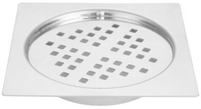 Viking Floor Stainless Steel Push Down Strainer(12.5 cm Set of 1)