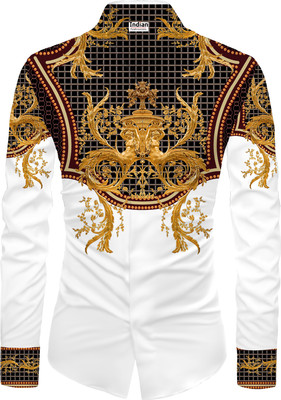 JS Clothing Mart Viscose Rayon Printed Shirt Fabric