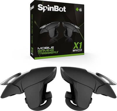 SpinBot BattleMods X1 Conductive Trigger  Gaming Accessory Kit  (Black, For Android, iOS)