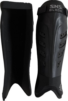 SNS Blade Hockey Shinguard Hockey Shin Guard(Black)