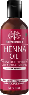 Hollywood Secrets Pure Henna Oil Carrier Oil Hair Oil(100 ml)