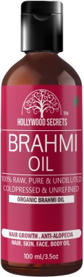 Hollywood Secrets Pure Brahmi Oil Carrier Oil Hair Oil(100 ml)