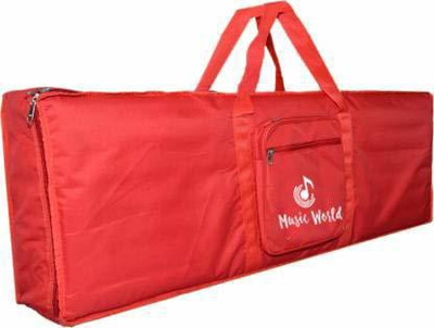 Music World Red Keyboard Cover Bag Suitable For PSR E363 Digital Keyboard, Keyboard Bag Keyboard Bag