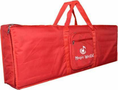 Music World Red Keyboard Bag Suitable For PSR-I455 Digital Keyboard, Keyboard Bag-1 Keyboard Bag