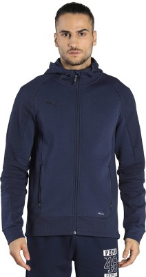 PUMA Full Sleeve Self Design Men Jacket