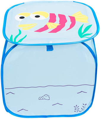 IRIS 10 L Blue Laundry Bag(Polyester)