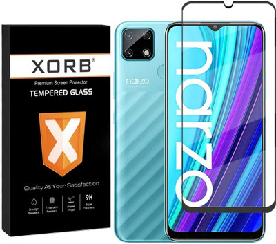 XORB Edge To Edge Screen Guard for RealMe Narzo 30A(Pack of 1)