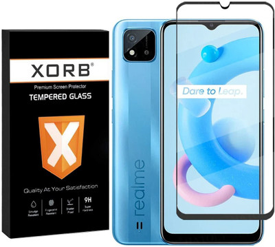 XORB Edge To Edge Screen Guard for RealMe C25(Pack of 1)