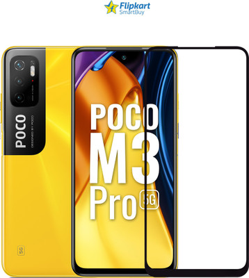 Flipkart SmartBuy Edge To Edge Tempered Glass for Poco M3 Pro(Pack of 1)