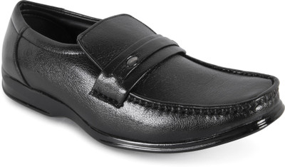 5% OFF on ACTION D-37 Slip On Shoes For Men(Black) 5% OFF on ACTION D-37 Slip On Shoes For Men(Black)