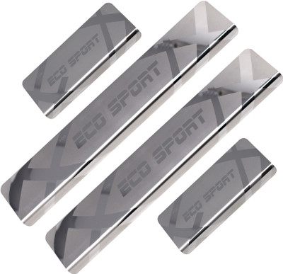 Galio Car Footsteps/Sill Guard Stainless Steel Scuff Plate for Ecosport- Door Sill Plate