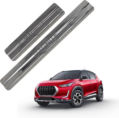 Galio Car Footsteps/Sill Guard Stainless Steel Scuff Plate for Magnite- Door Sill Plate