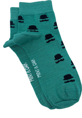 Mint and Oak Men Ankle Length(Pack of 2)