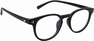 Leonidas Oval Sunglasses(For Men & Women, Clear)