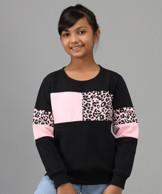 NICK AND JONES Full Sleeve Printed Girls Sweatshirt