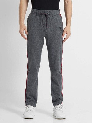 JOCKEY Solid Men Grey Track Pants