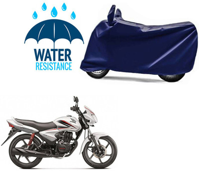 RONISH Waterproof Two Wheeler Cover for Yamaha(Saluto, Blue)