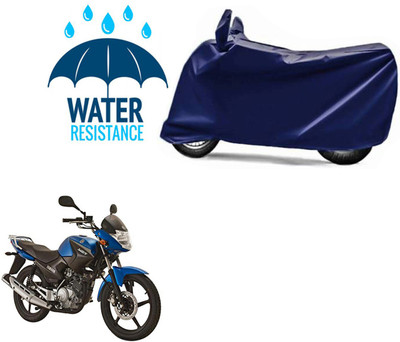 bikecar Two Wheeler Cover for Yamaha(YBR 125, Blue)