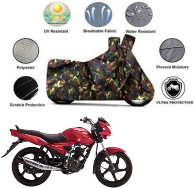 RONISH Waterproof Two Wheeler Cover for TVS(Jive, Multicolor)