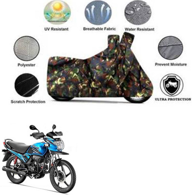 RONISH Waterproof Two Wheeler Cover for Hero(Passion Pro TR, Multicolor)