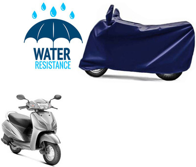 RONISH Waterproof Two Wheeler Cover for Honda(Activa 3G, Blue)