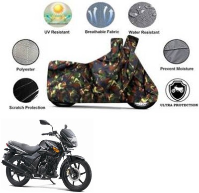 RONISH Waterproof Two Wheeler Cover for TVS(Flame DS 125, Multicolor)