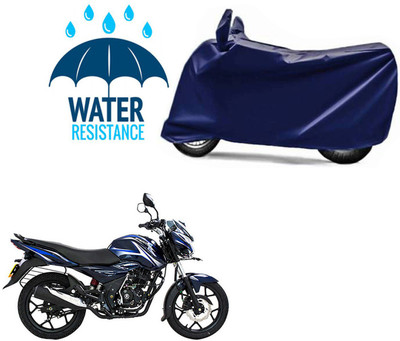 RONISH Waterproof Two Wheeler Cover for Bajaj(Discover 125 DTS-i, Blue)