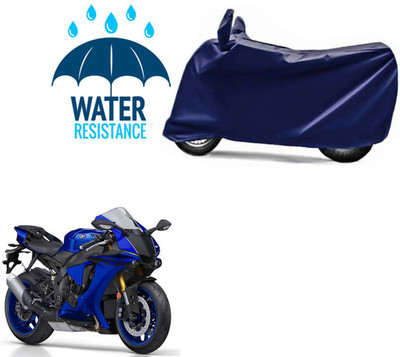 RONISH Waterproof Two Wheeler Cover for Yamaha(YZF R1, Blue)
