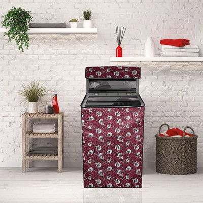 WIN WORLD Top Loading Washing Machine  Cover(Width: 58.42 cm, Red)