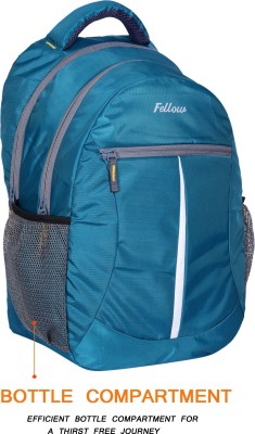 fellow Large 45 Liters jabriya backpack for school and colleges and for travel bags with reflective strong padded handled Waterproof School Bag(Blue, White, 45 L)