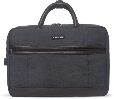 Carriall Estilo Grey Laptop Messenger Bag Messenger Bag(Grey, 12 L)