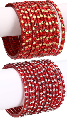 1st Time Glass Bangle Set(Pack of 24)
