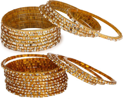 AFAST Glass Bangle Set(Pack of 24)