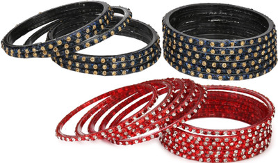 AFAST Glass Bangle Set(Pack of 24)