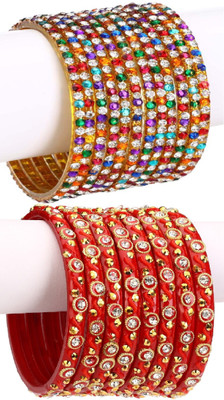 1st Time Glass Bangle Set(Pack of 20)