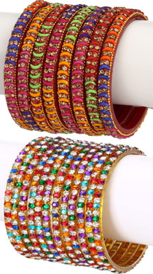 AFAST Glass Bangle Set(Pack of 20)